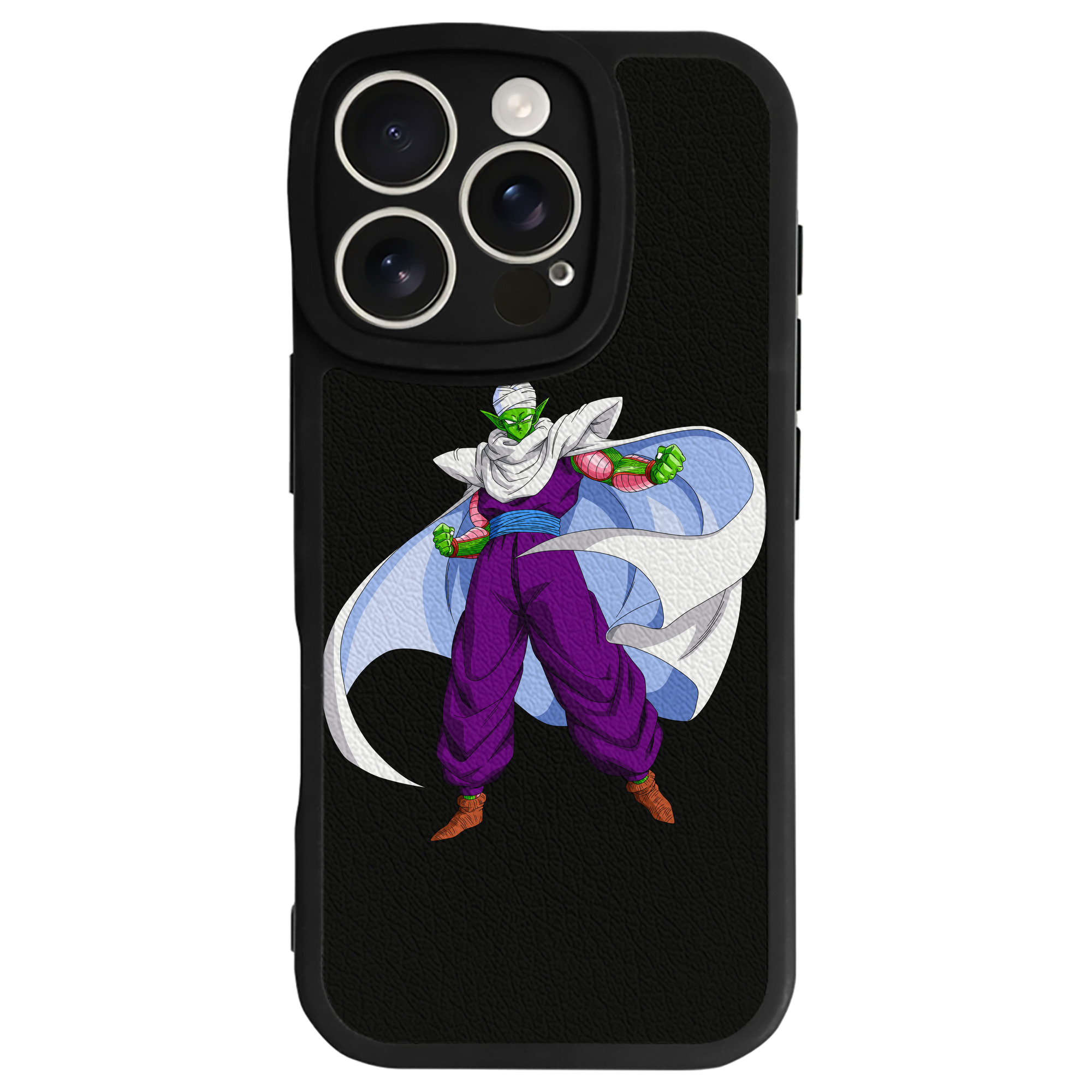 （画像用） ドラゴンボール ピッコロ DRAGON BALL Piccolo 【iPhone 16シリーズ対応】シリコンスマホケース（レザー調） 材質：シリコン